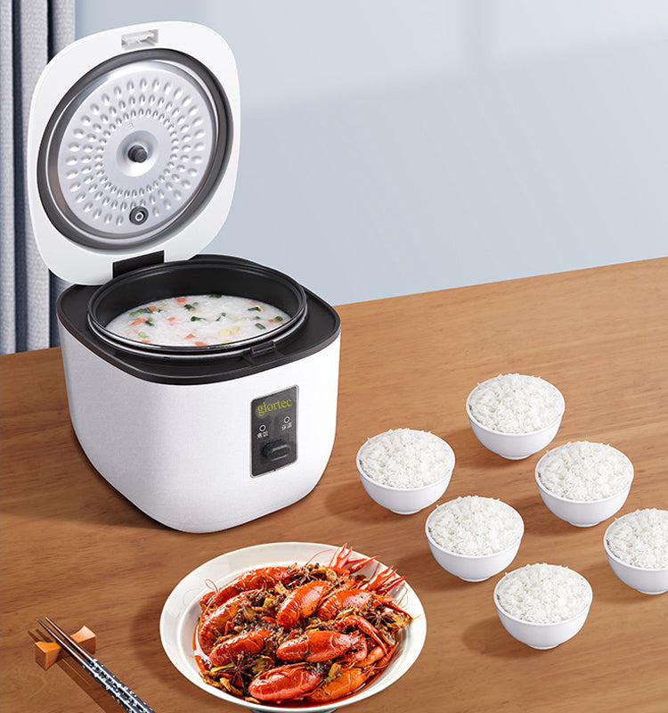 3L Household Mini Multifunctional Intellint Electric Rice Cooker One-Click Three-Purpose Cooking with Measuring Cup Accessory