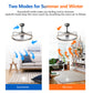 Modern Fancy Decorative LED Ceiling Light Chandelier Remote Control Electric Power Source Pendant Lamp Household Hotel