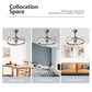 Modern Fancy Decorative LED Ceiling Light Chandelier Remote Control Electric Power Source Pendant Lamp Household Hotel