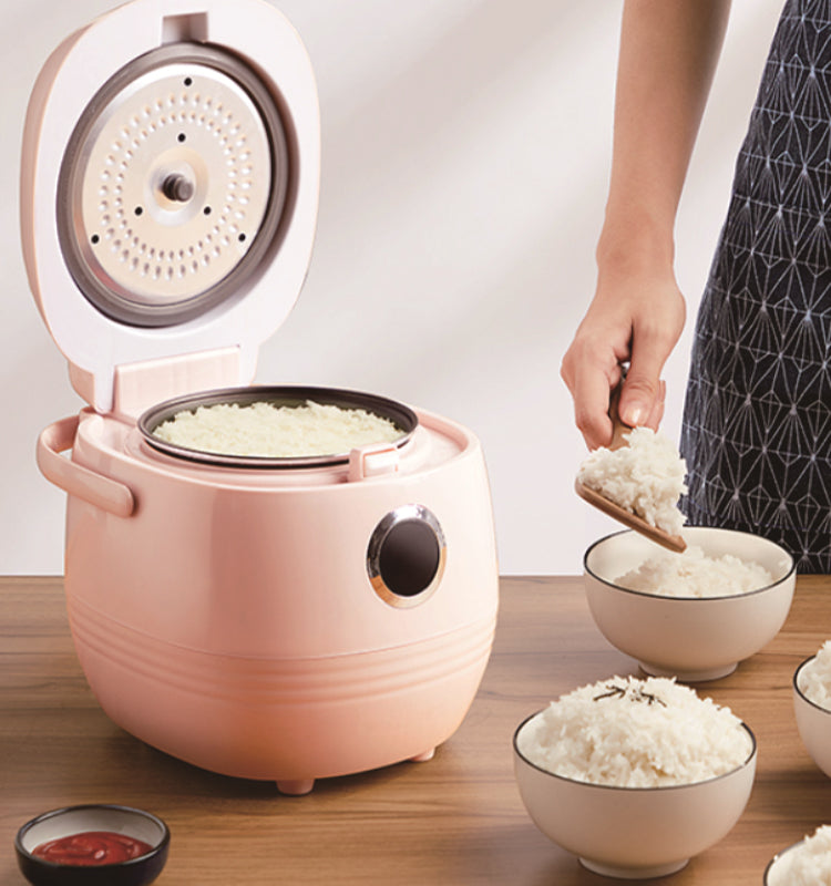 Mini Automatic Electric Rice Cooker Steamer Nonstick Pot Digital Household Appliances Keep Warm Plastic