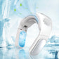 High Quality Long Life Time Portable Bladeless Electric Neck Hanging Fan For Export white