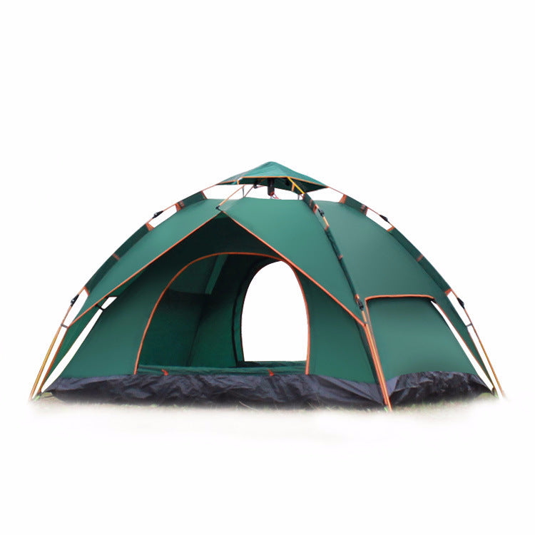 In Stock Wholesale Outdoor Automatic Tents Waterproof Outdoor Hiking Travelling Four-season Camping Tent