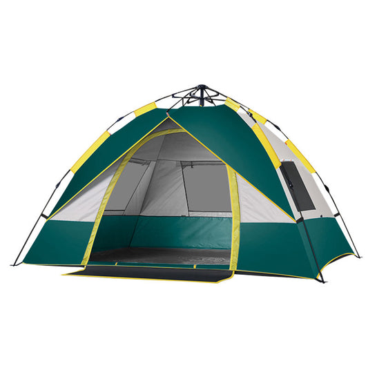 In Stock Wholesale Outdoor Automatic Tents Waterproof Outdoor Hiking Travelling Four-season Camping Tent