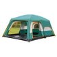 Custom Large Luxury Double Layer 2 Rooms 1 Living Room 6-10 Persons Family Camping Outdoor Big Tent Supplier