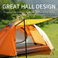 Folding Lightweight Glamping Hiking Waterproof Outdoor Camping Travel Tent Four-season Tent